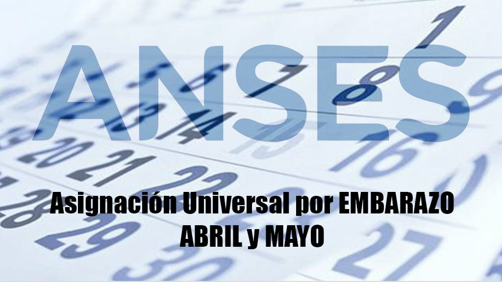 Fecha De Cobro Asignacion Universal Por Embarazo Abril Y Mayo Mi Anses Tramites