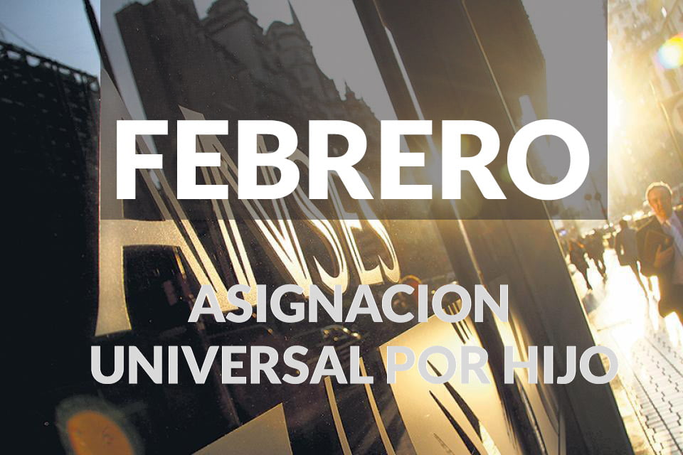 Asignación Universal por Hijo Febrero 2020
